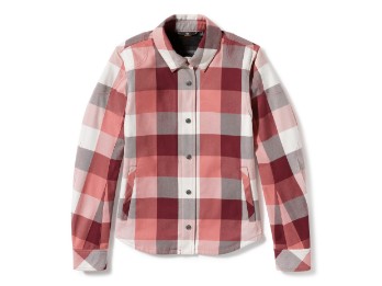 H-D® Operative 2.0 - Motorrad-Hemdjacke - Rot/Rosa