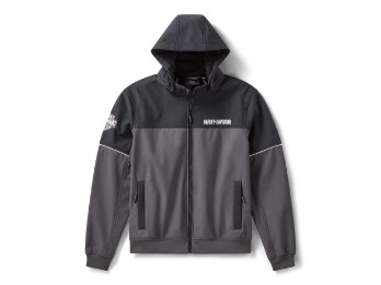 Idyll Color Blocked - Softshelljacke - Schwarz/Grau 