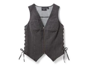 Live to Ride - Denim Weste - Damen 