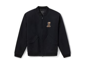 Willie G™ Dark Custom - Bomberjacke - Schwarz 