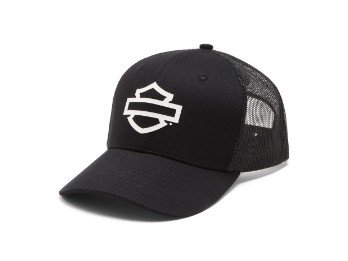Logo Colorblock - Trucker Cap - Schwarz