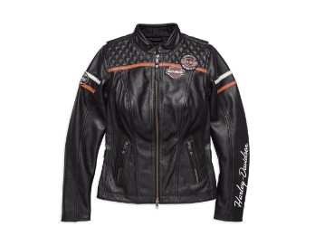 Lederjacke Miss Enthusiast, geprüft