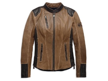 Lederjacke Gallun, geprüft