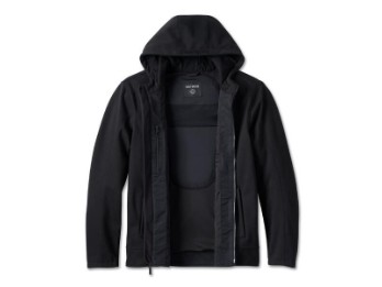 Jacket-Deflector,Textile,black