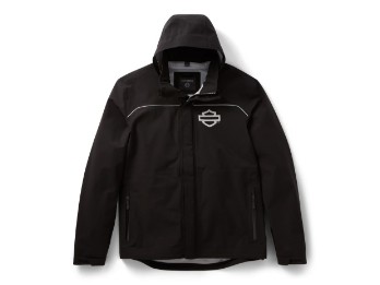 Full Force - Regenjacke Herren - Schwarz 