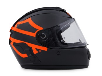 Harley Davidson Boom!™ Audio Full-Face Helm Schwarz N02