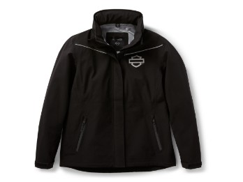 Full Force - Regenjacke Damen - Schwarz 