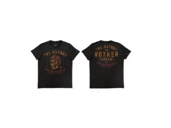 Skull A - T-Shirt - Schwarz