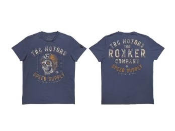 Skull B - T-Shirt - Blau 