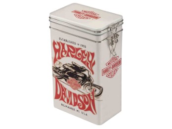 H-D 1970er Racer Storage Tin