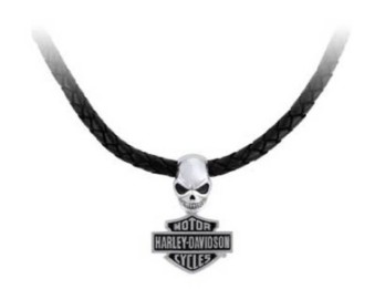Wicked Skull B&S Necklace