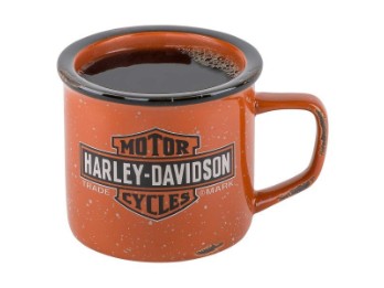 Bar & Shield Logo Campfire - Kaffeetasse -  Orange 