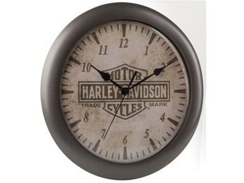 HD Trademark Logo Clock