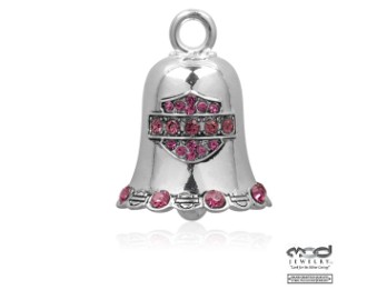 Ride Bell Pink Crystal B&S