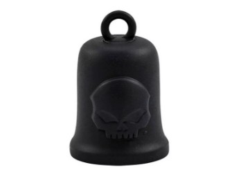 HD Blackout Skull Ride Bell