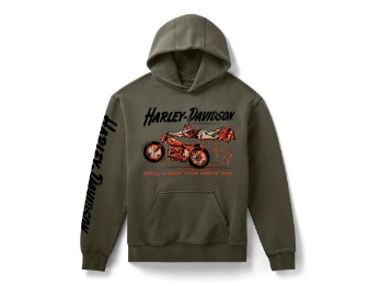 Knock your Pants off - Hoodie - Grün 