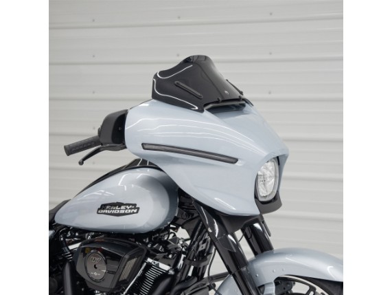 23100857, WINDSHIELD FLARE - 8" - BLACK