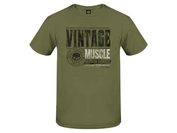 3001708-2XL, Vintage Muscle T-Shirt