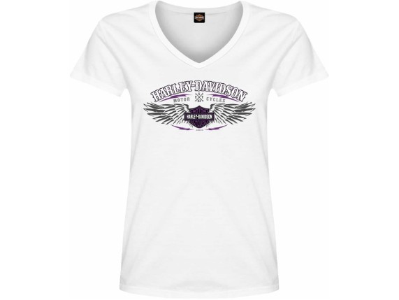 3001740-XS, Grey Feather V-Neck