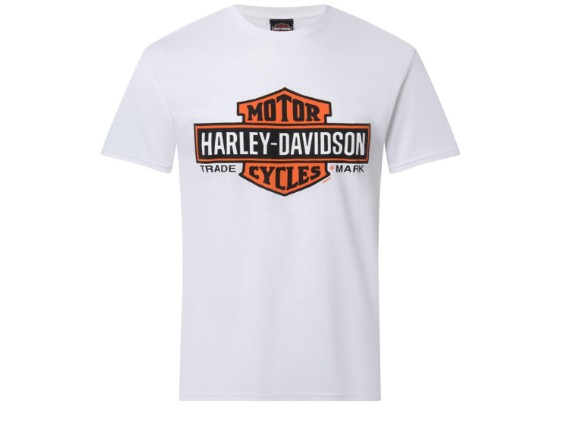 40294851-2XL, Elongated B&S on White T-Shirt