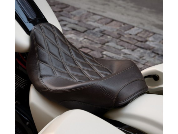 52000057, Touring Seat, brown With gold