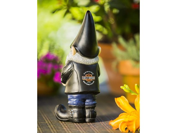 544902-GARDEN, Evergreen, Garden Gnome, Harley-Davi