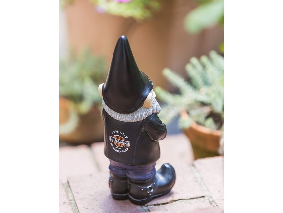 544902-GARDEN, Evergreen, Garden Gnome, Harley-Davi