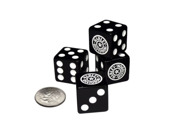 688, H-D B&S Big Würfel Schwarz