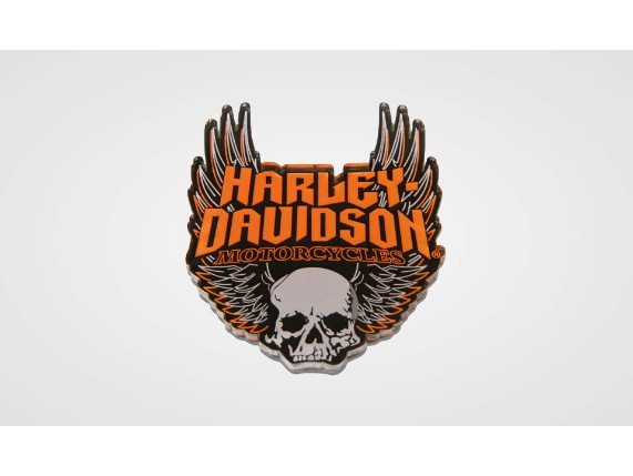 8012953, Skull w/Wings