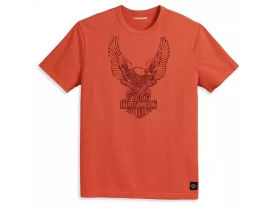 96057-23VM/000L, tee-Knit,Dark orange