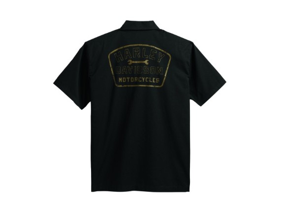 96161-23VM/000M, Shirt-Woven,black