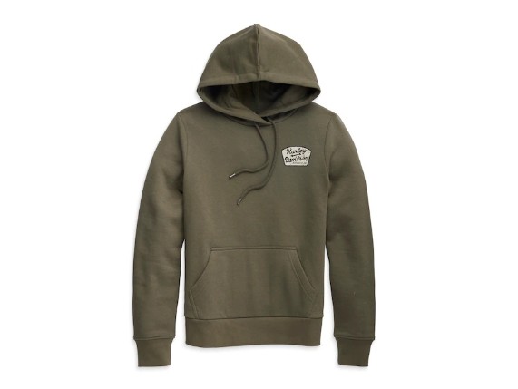 96180-23VW/000L, Hoodie-Knit,green