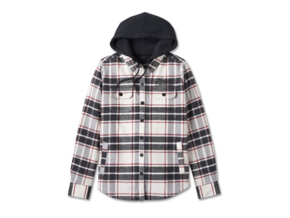 96279-24VW/000L, Shirt Jacket-Woven,red Plaid
