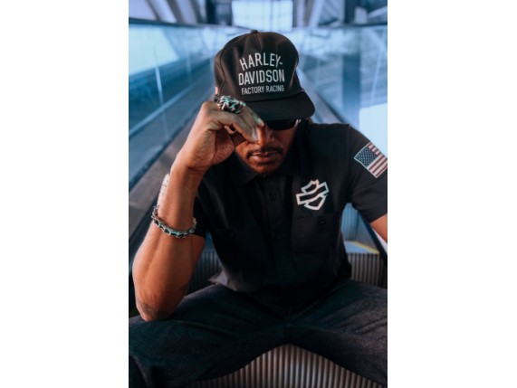 96361-26VX, Cap-BB,Woven,Factory Racing,BL