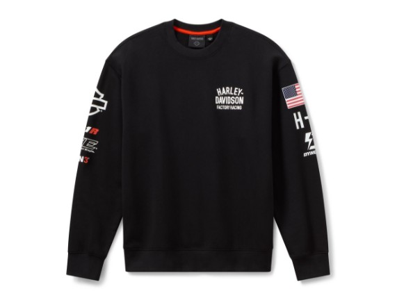 96371-26VX/022L, Crewneck-Knit,Factory Racing,B