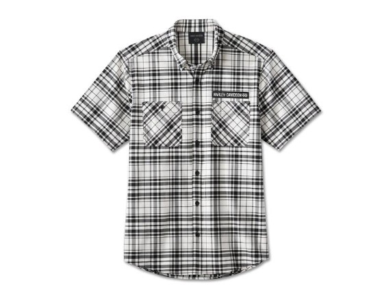 96449-24VM/000M, Shirt-Woven,white Plaid
