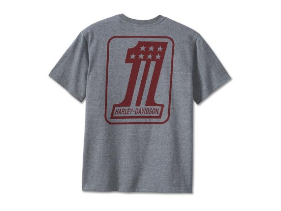 96806-23VM/000M, tee-Knit,grey Heather