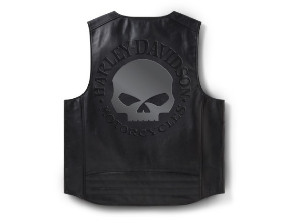 97000-26VM/000L, Vest-Leather,black