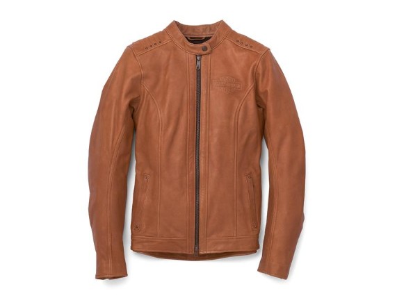 97001-22EW/000S, Jacket-Madarin,Leather,brown,P