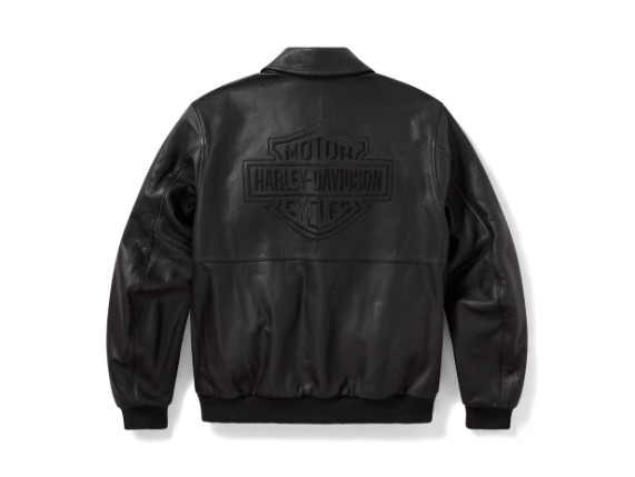 97001-26VM/000L, Jacket-Leather,A2 Flight,black