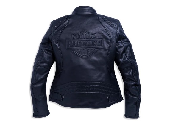 97170-23EW/000L, Jacket-Queen II Asphalt,Leathe
