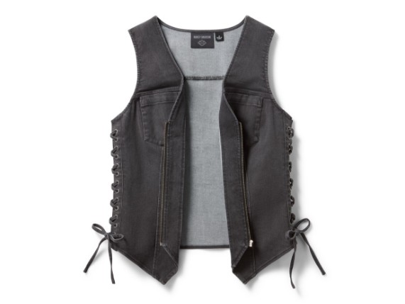 97412-26VW/000L, Vest-Denim,black