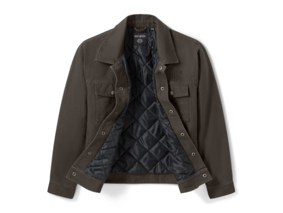 97416-26VM/000L, Jacket-Woven,Dark green