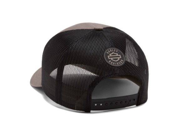97676-26VM, Hat-Trucker,Woven,tan