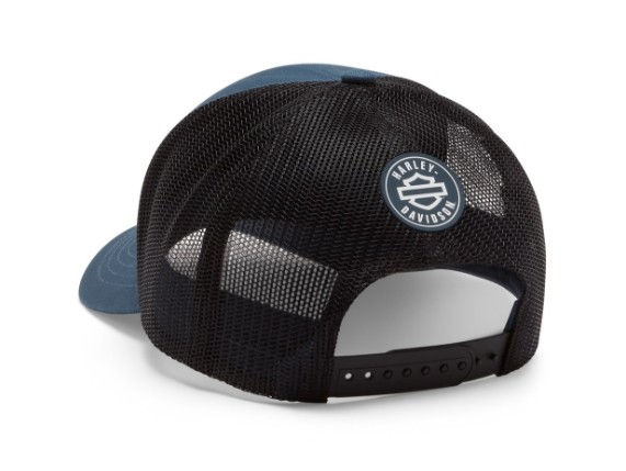 97678-26VM, Hat-Trucker,Woven,Dark blue