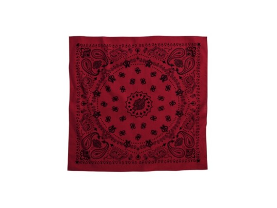 97703-22VX, Bandana-Knit,Dark red