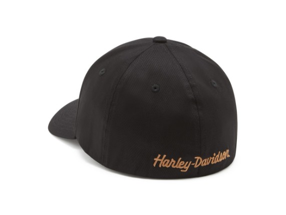 97750-25VM/000L, Hat-Stretch Fit,Woven,black