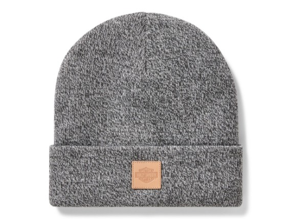 97753-25VX, Beanie-Knit,Dark grey Heather