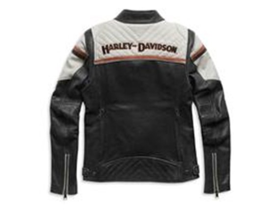 98008-21EW/000L, Jacket-Triple Vent,Leather,bla