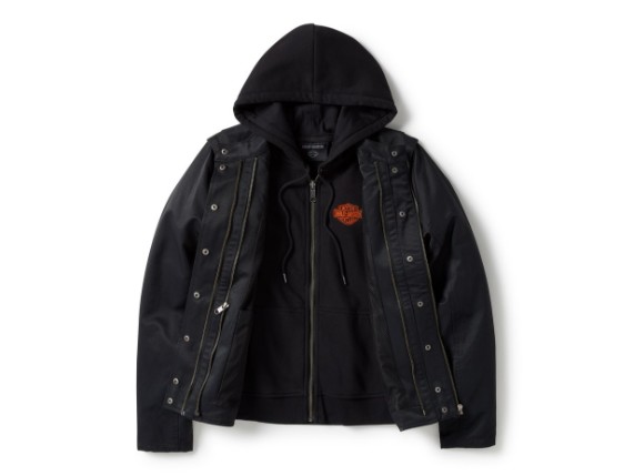 98059-25VW/000L, Jacket-Woven/Knit,black